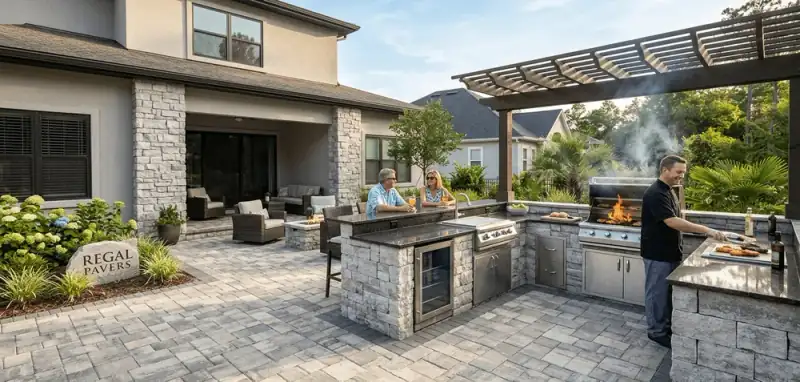 Restored Pavers