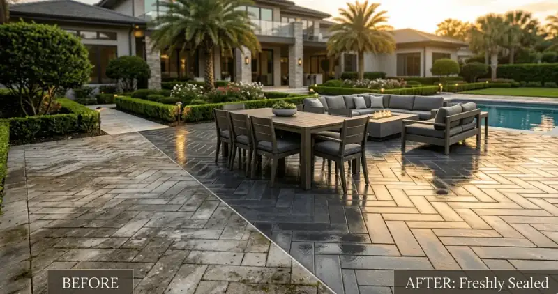 Sealed Driveway